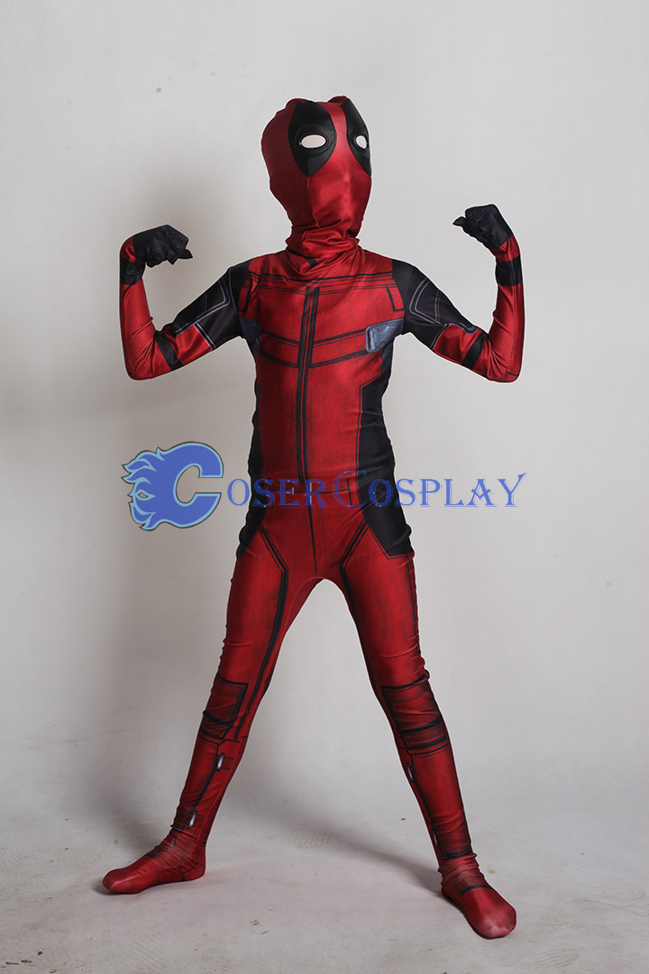 2018 Deadpool 2 Kids Halloween Costumes